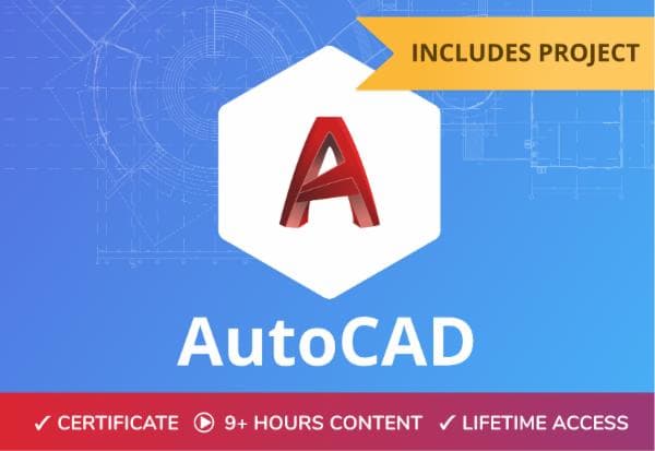 course | AutoCAD 2021 (Beginner to Advanced) Certification Course.